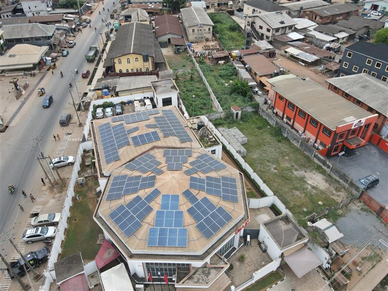 Commercial & Industrial Solar installation